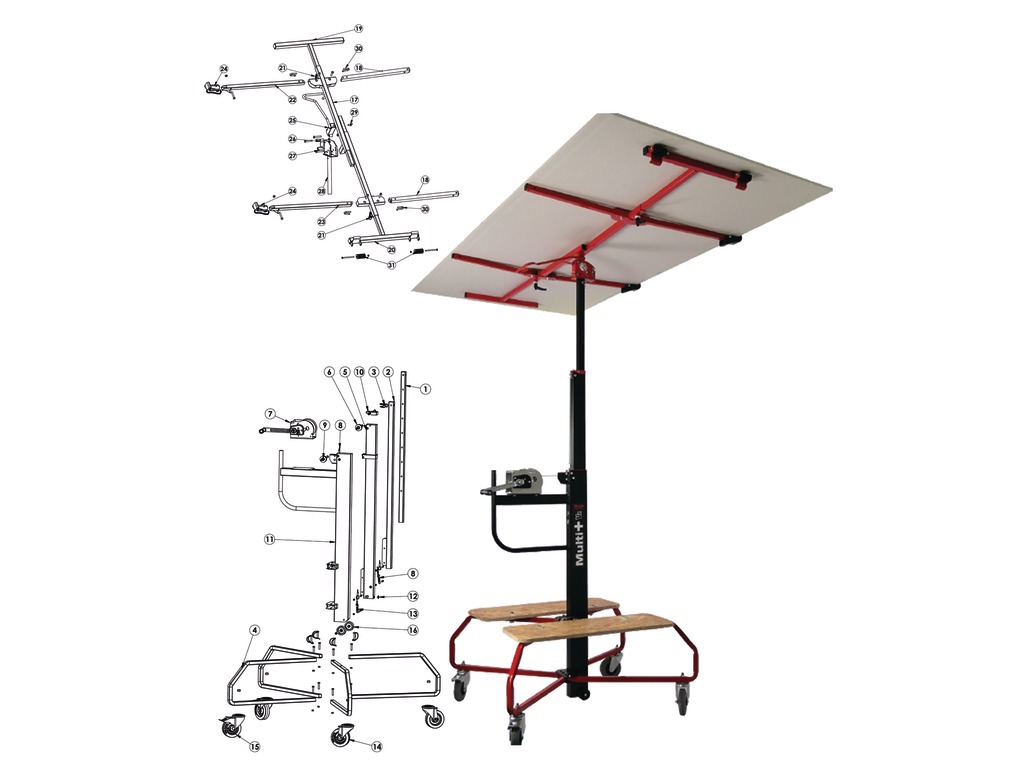 Pièces de rechange pour taliatop® Multi+ V2