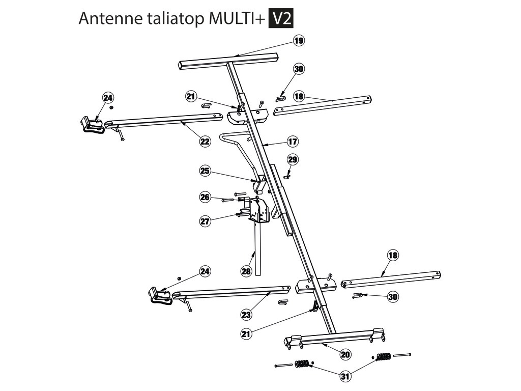 Pièces de rechange pour taliatop® MULTI+ V2