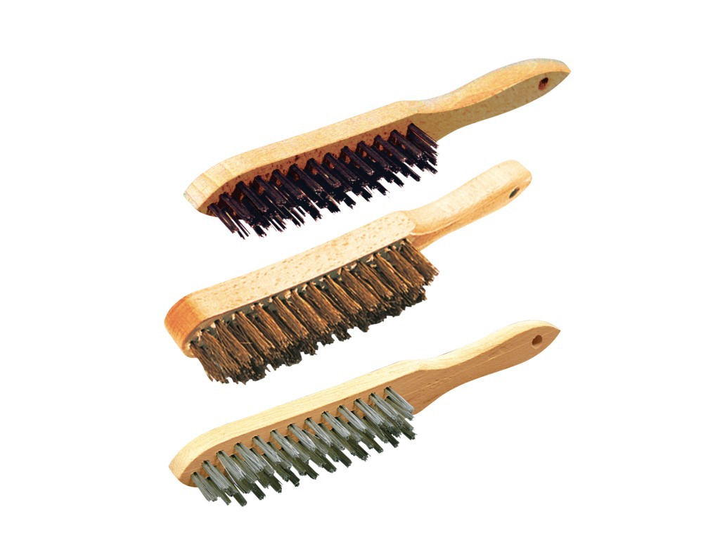 Brosse métallique à manche