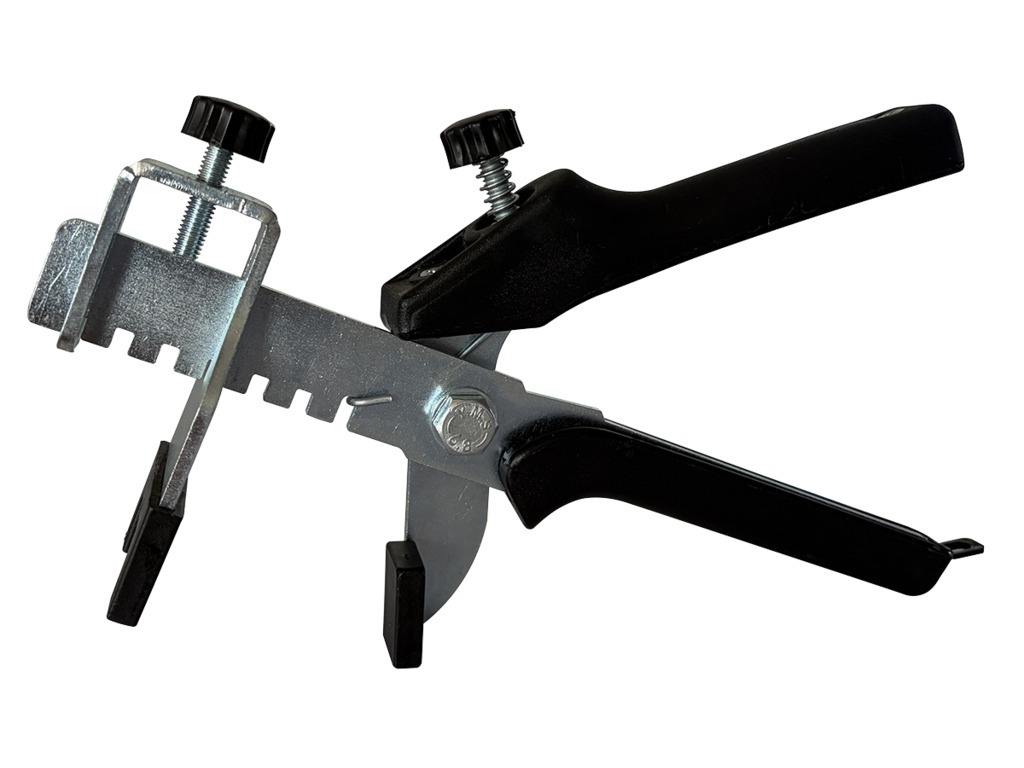 Pliers for self-leveling flanges and wedges