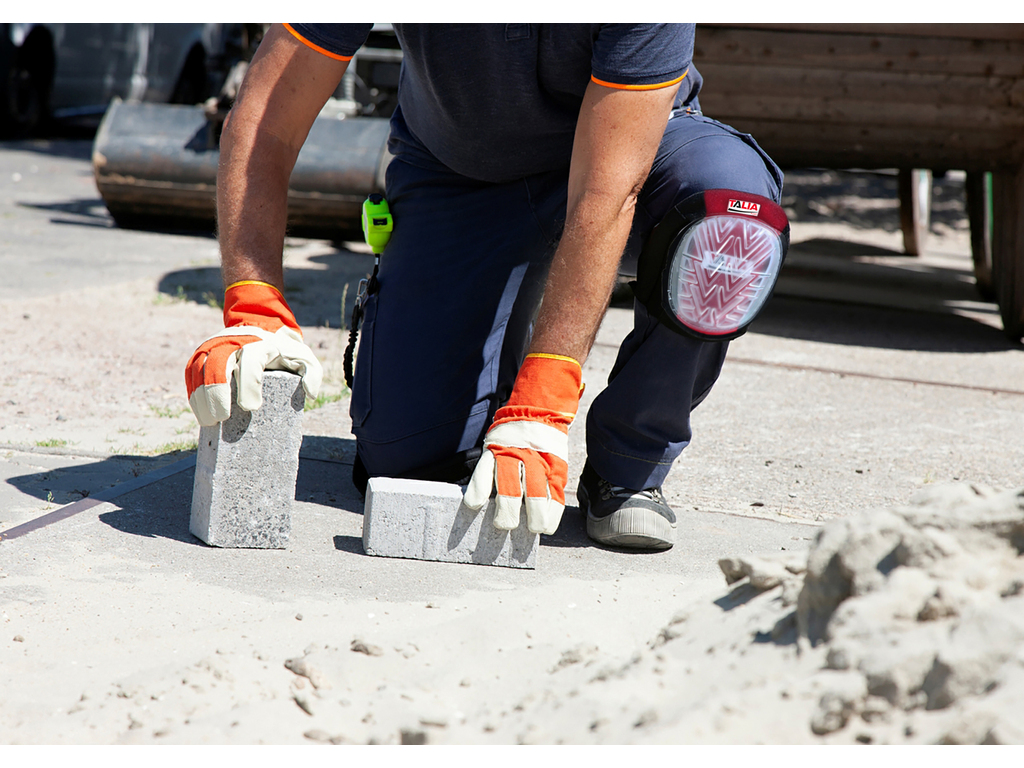 Genouillères gel PRO ergonomiques coquées