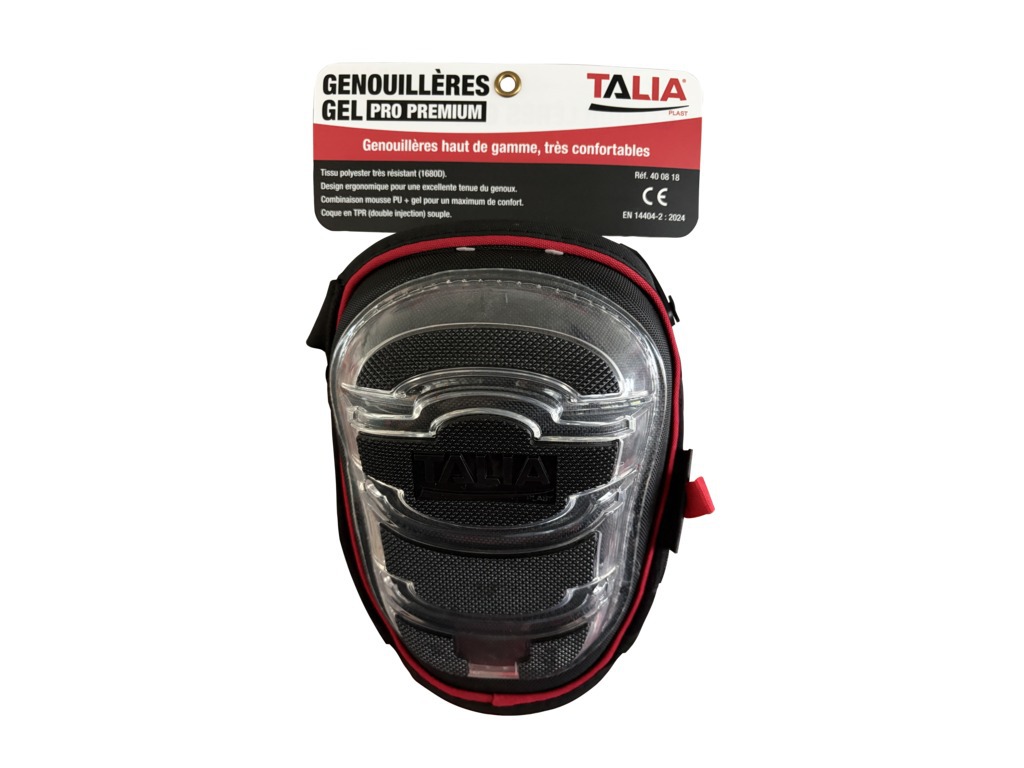 Genouillères gel PRO premium coquées