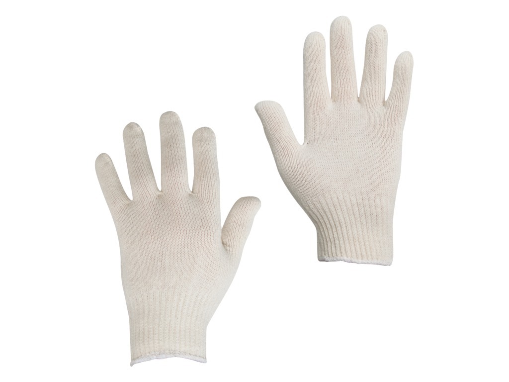 Gants manutention coton tricoté