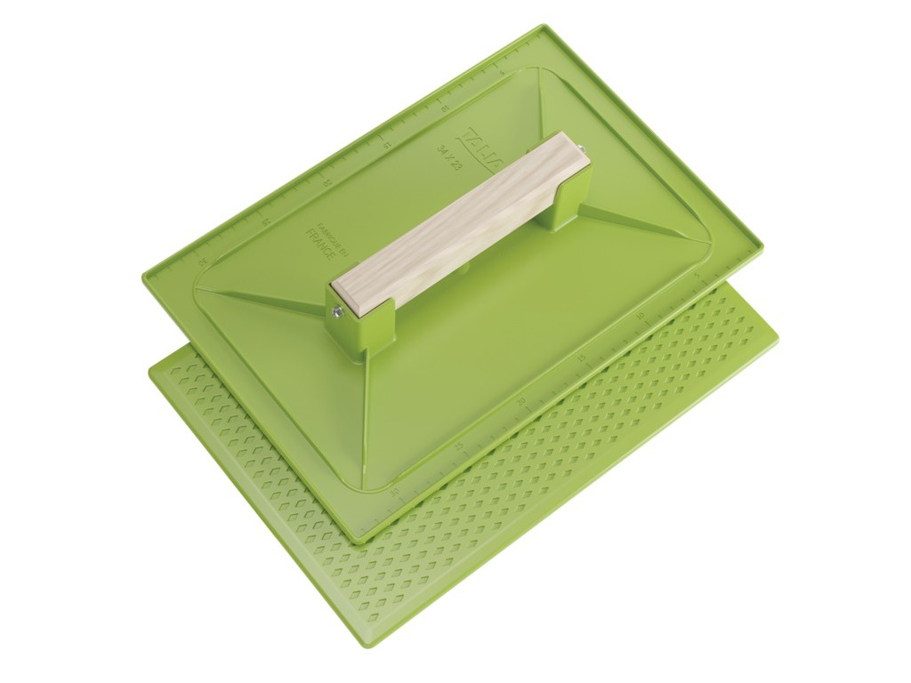 Taloche en ABS vert rectangulaire