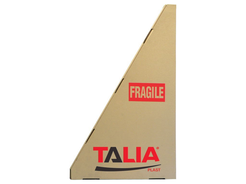 FAUSSE EQUERRE A COULISSE 40CM TALON ALUMINIUM - TALIAPLAST