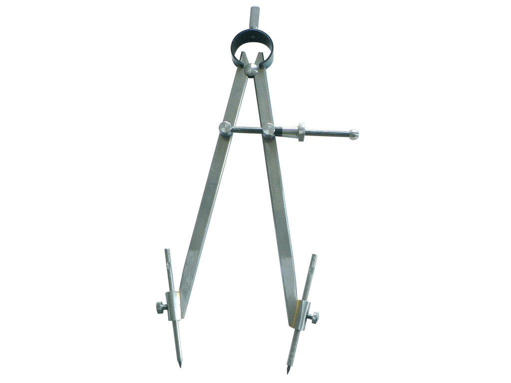 Removable tip spring compasses