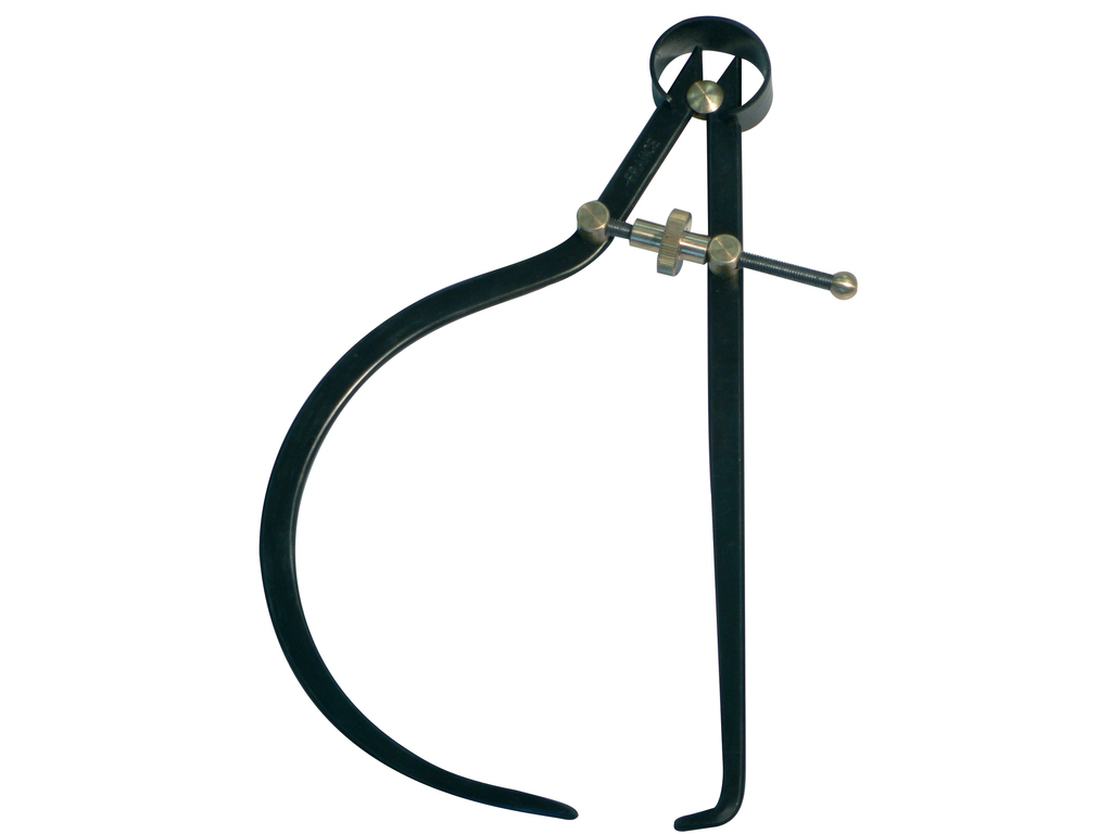 Compas réversible à ressort noir