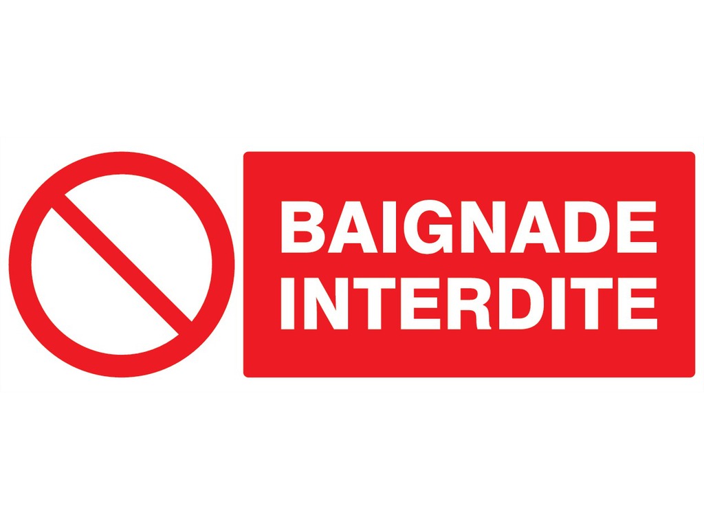 Baignade interdite