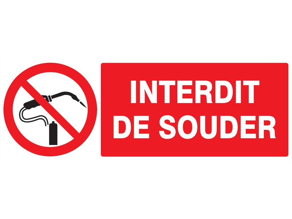 Interdit de souder