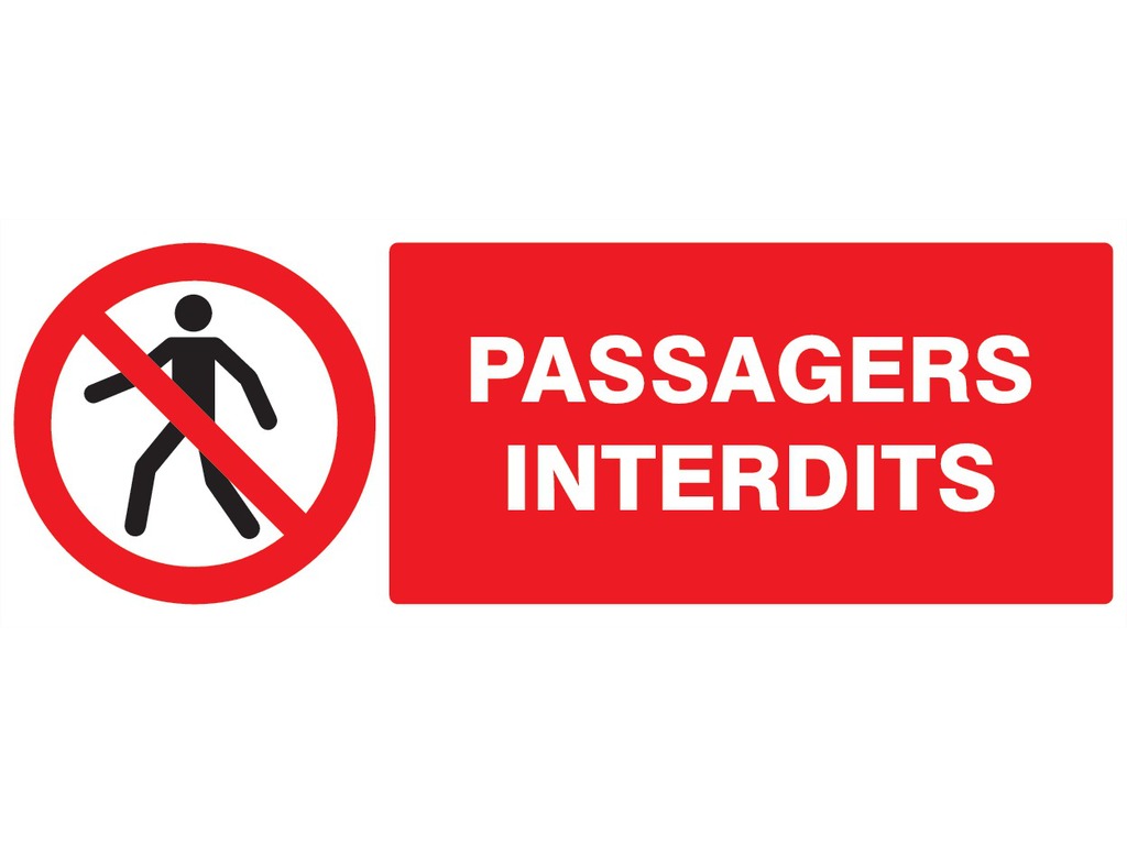 Passagers interdits