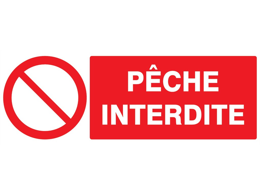 Pêche interdite