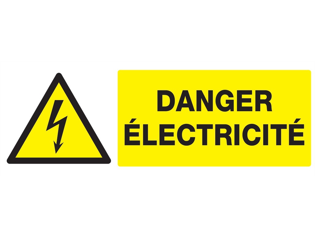 Danger électricité