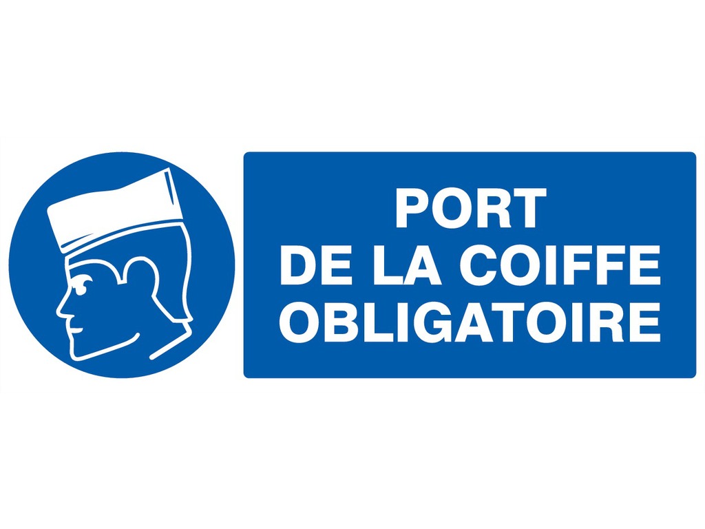 Port de la coiffe obligatoire