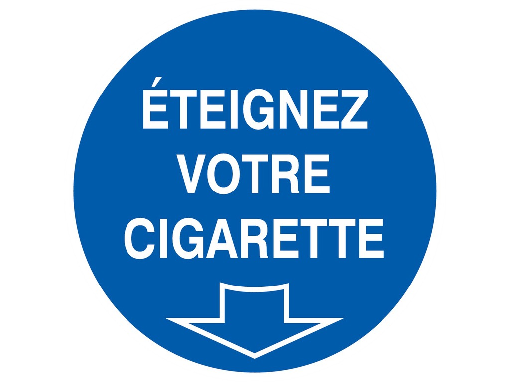 Éteignez votre cigarette