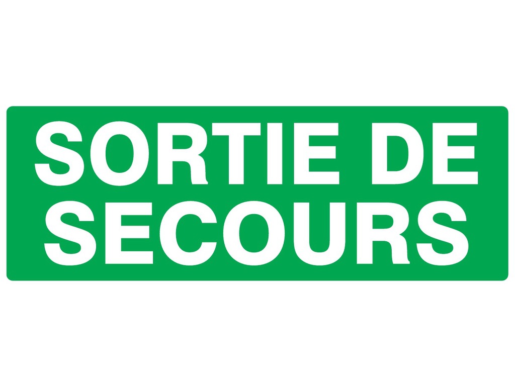 Sortie de secours