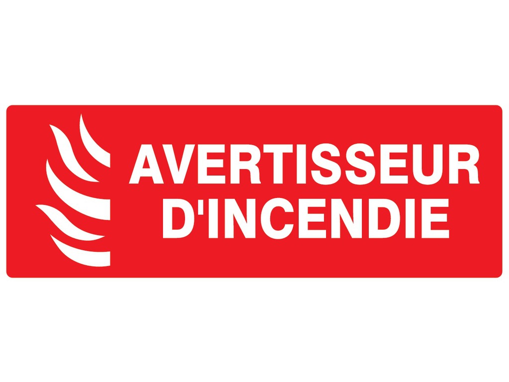 Avertisseur d’incendie