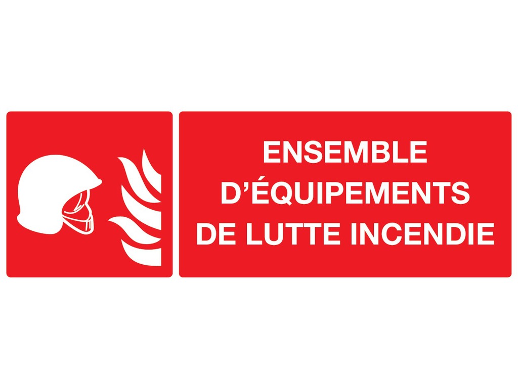 Ensemble d’équipements de lutte incendie