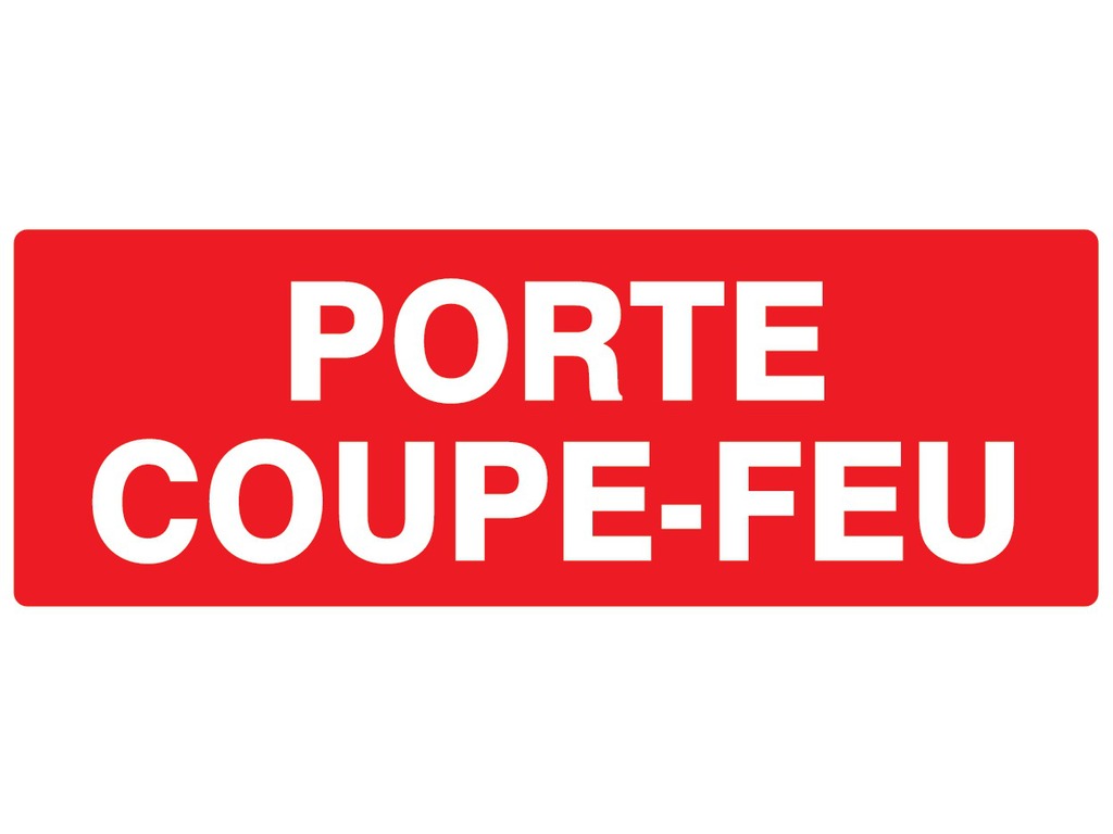 Porte coupe-feu