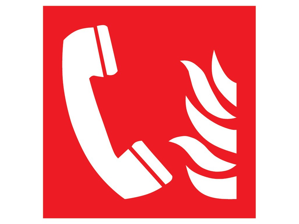 Téléphone à utiliser en cas d'incendie