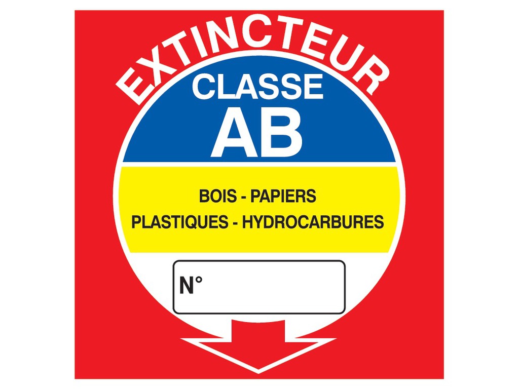 Extincteur classe AB