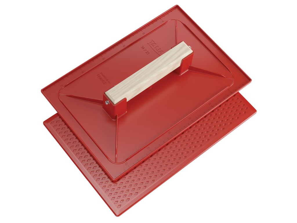 Taloche en PS Choc rouge rectangulaire