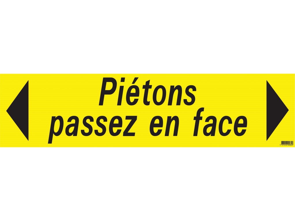 Piétons passez en face