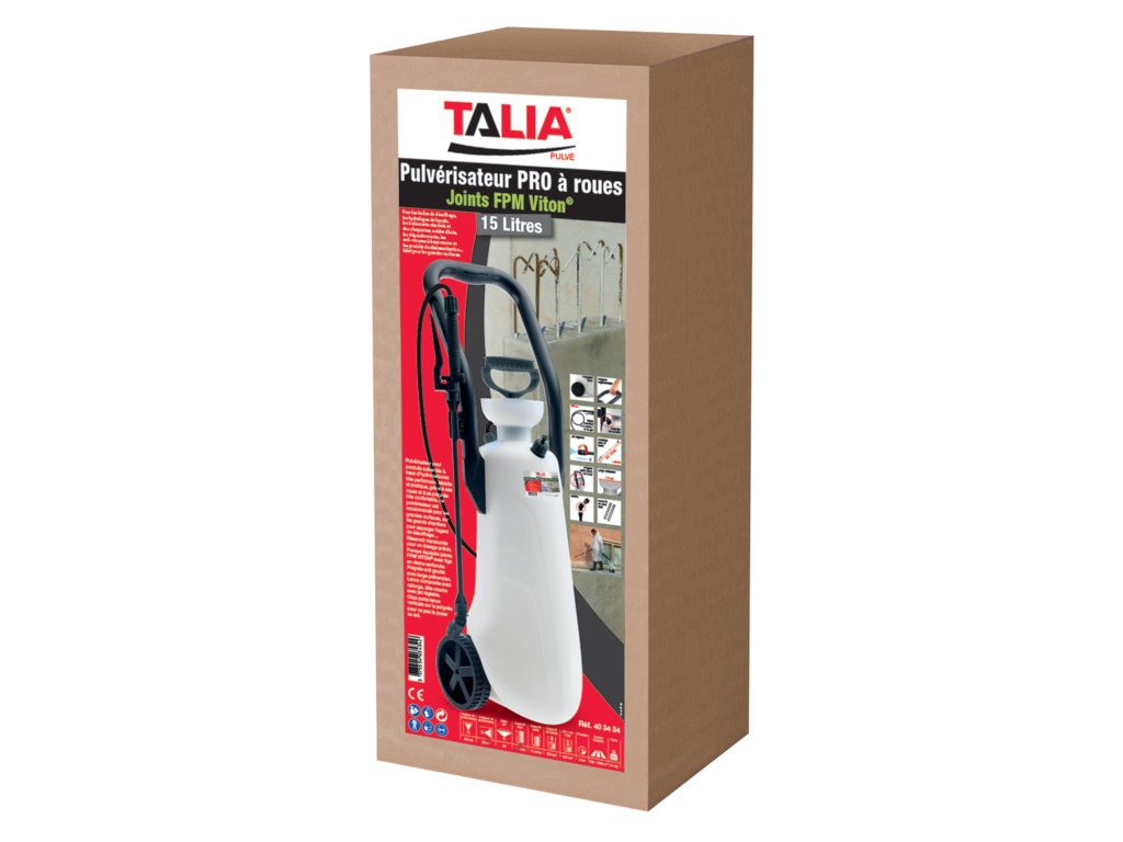 TaliaPULVÉ® PRO à roues joints FPM Viton®