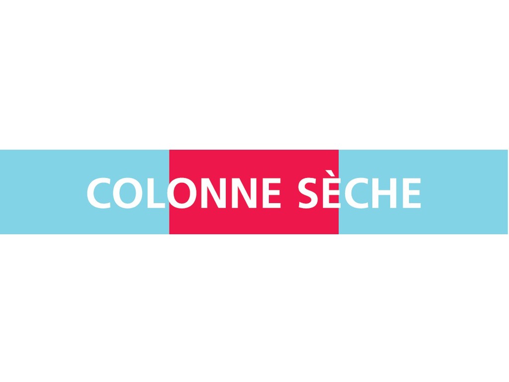 Colonne sèche