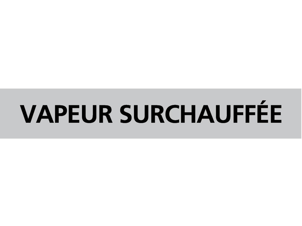 Vapeur surchauffée