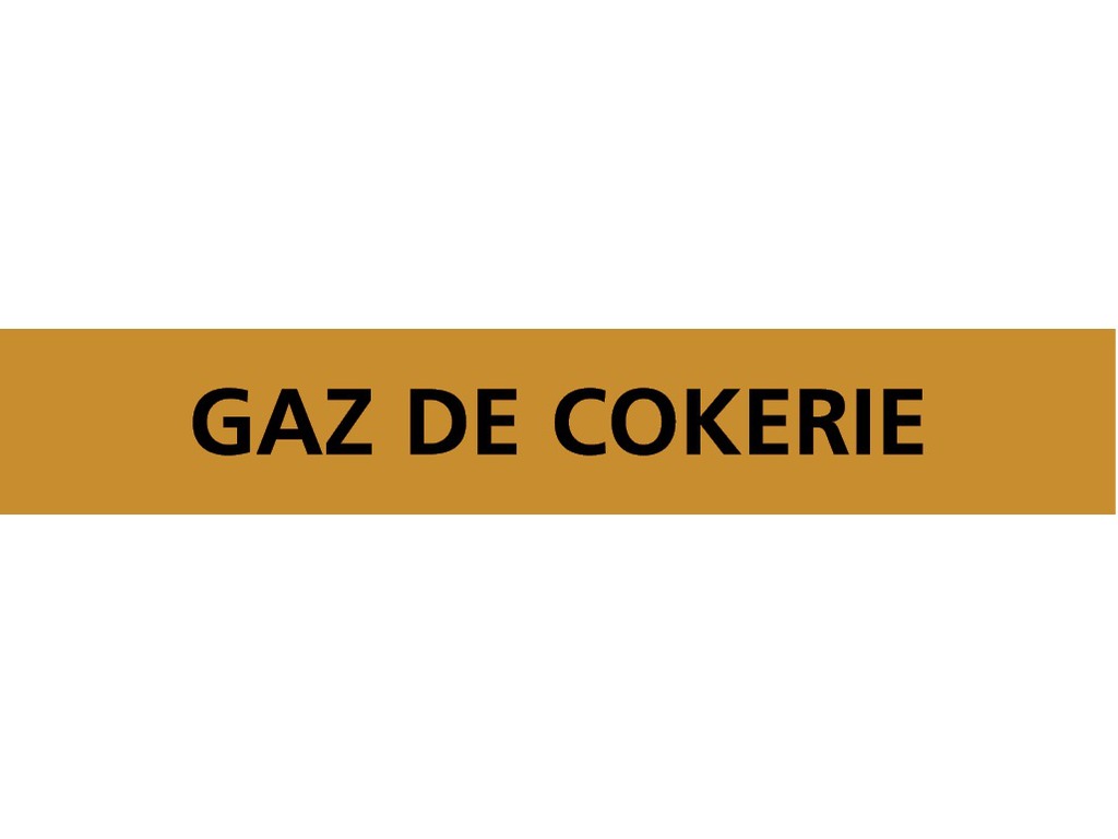 Gaz de cokerie