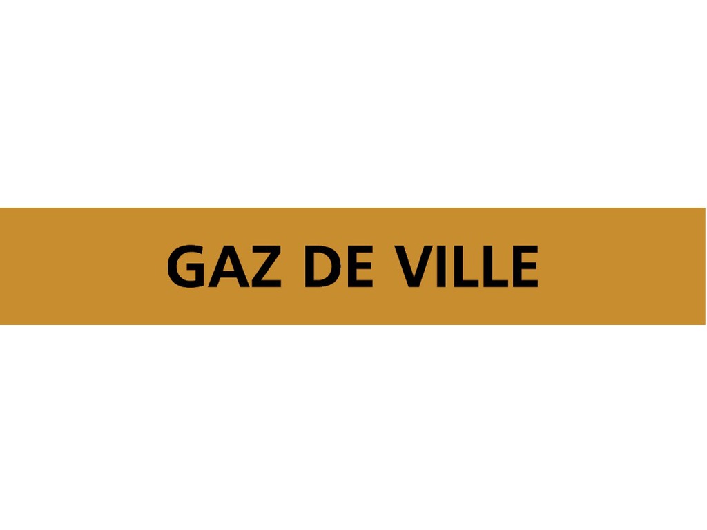 Gaz de ville