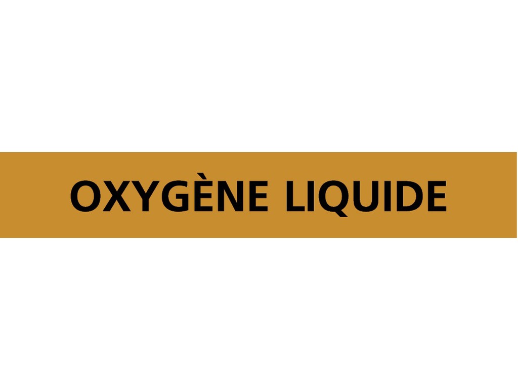 Oxygène liquide