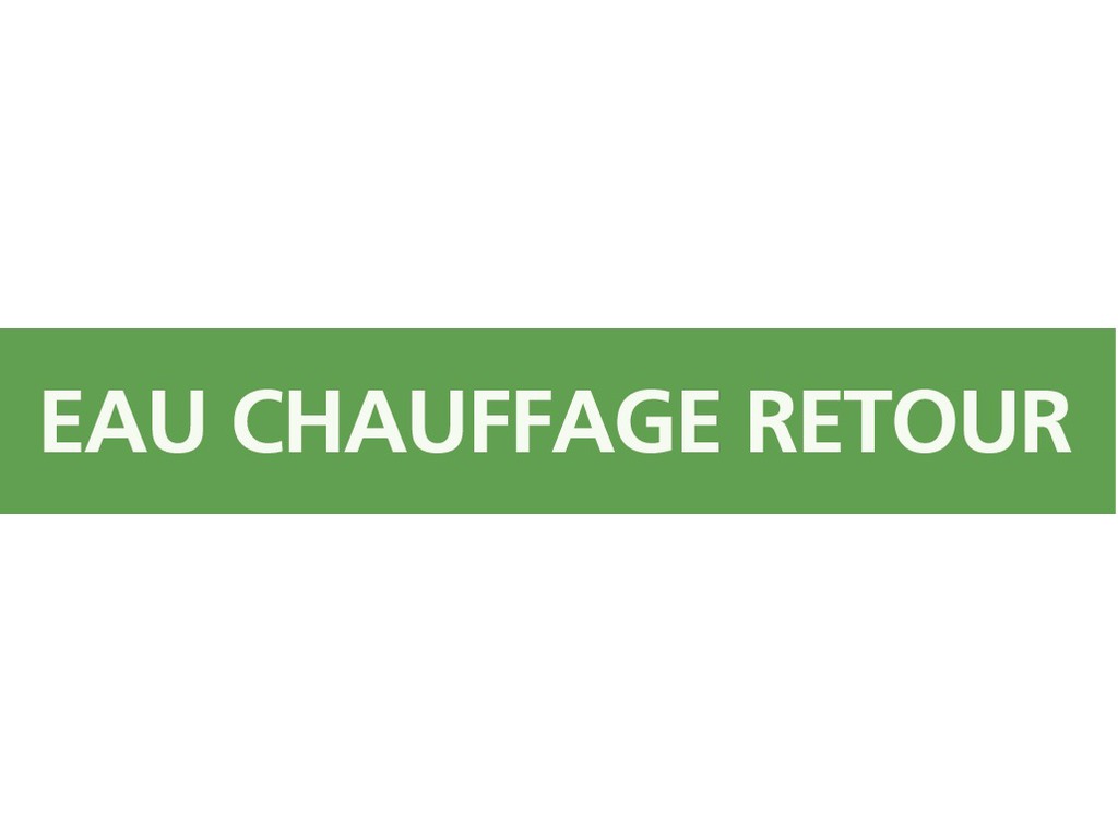 Eau chauffage retour