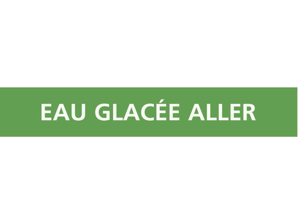 Eau glacée aller