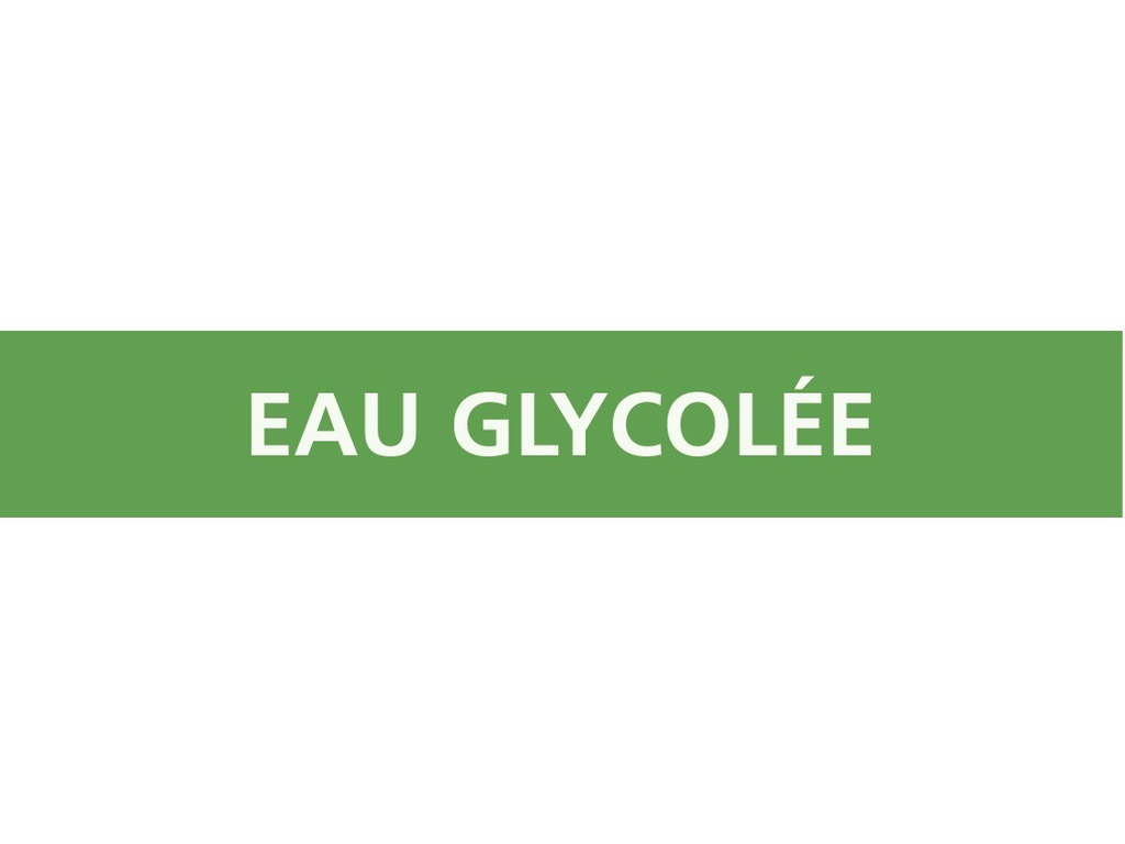 Eau glycolée