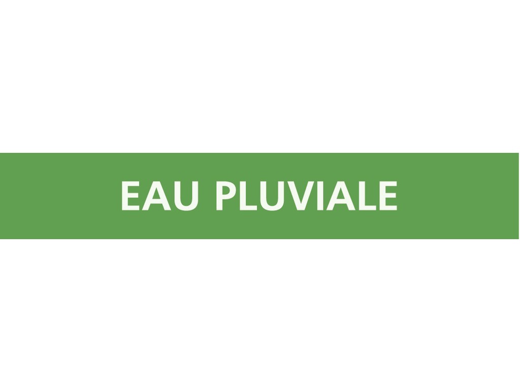 Eau pluviale