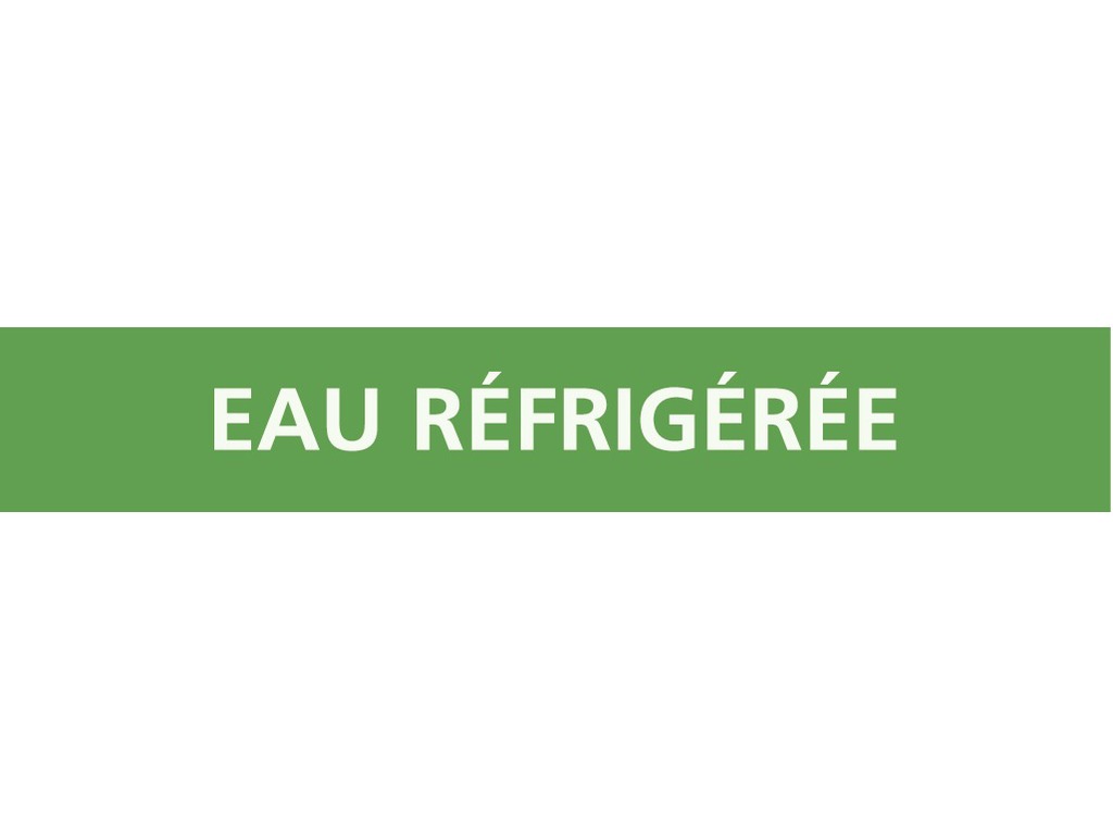 Eau réfrigérée