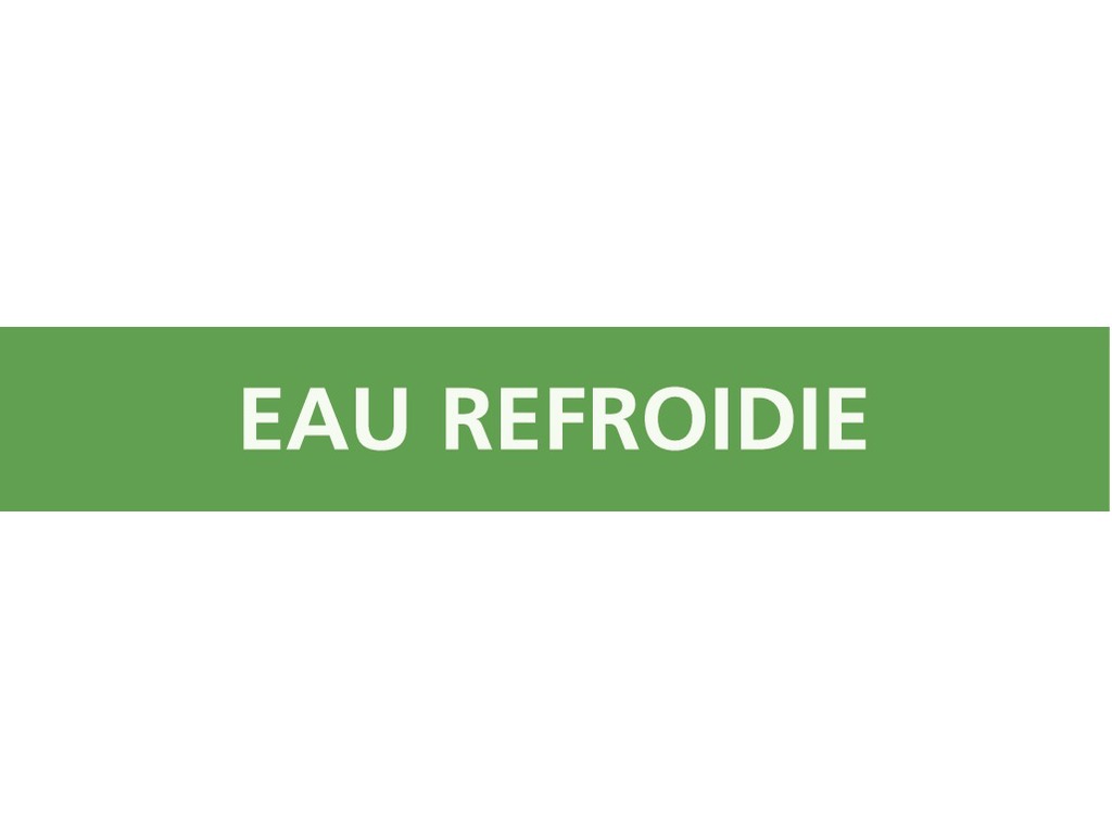 Eau refroidie