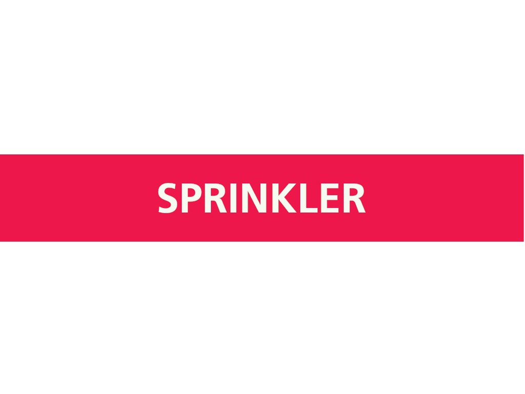 Sprinkler