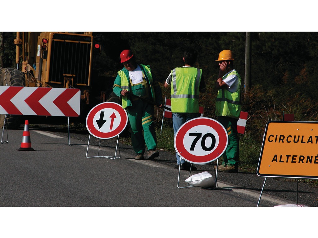 Signalisation et balisage de chantier