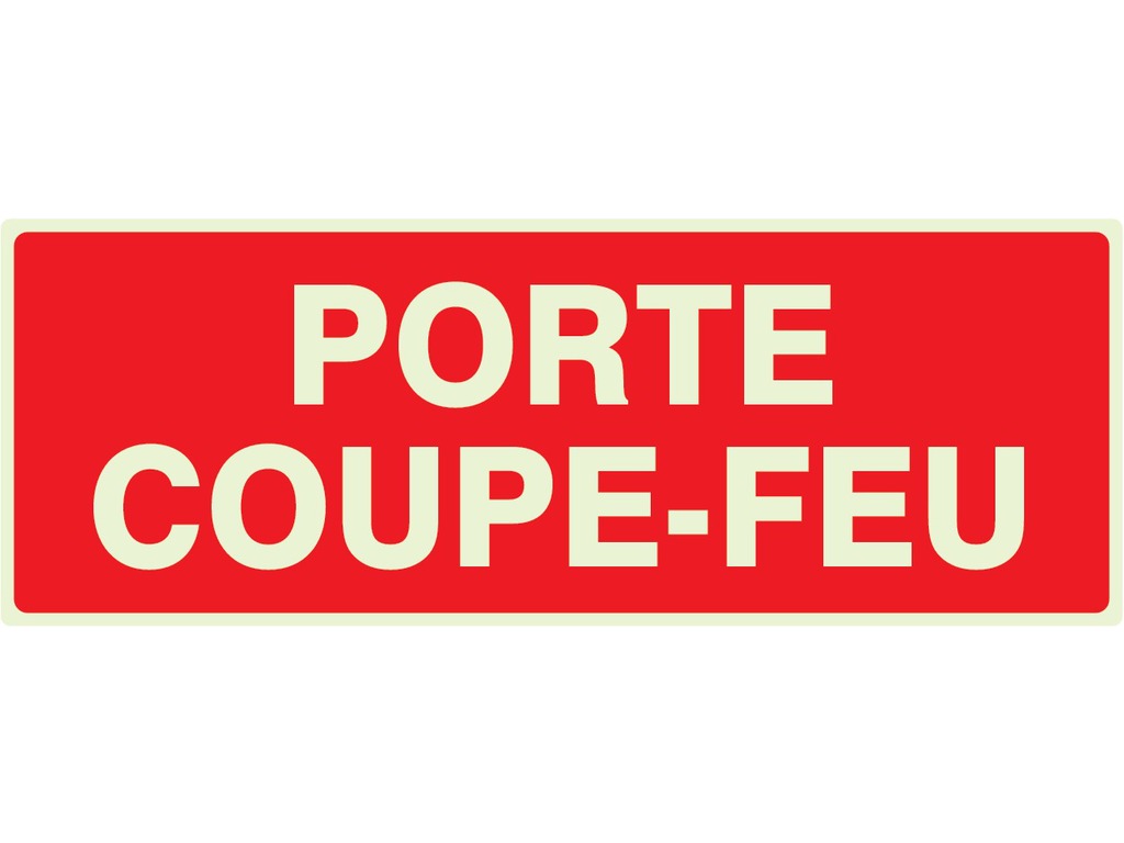 Porte coupe-feu