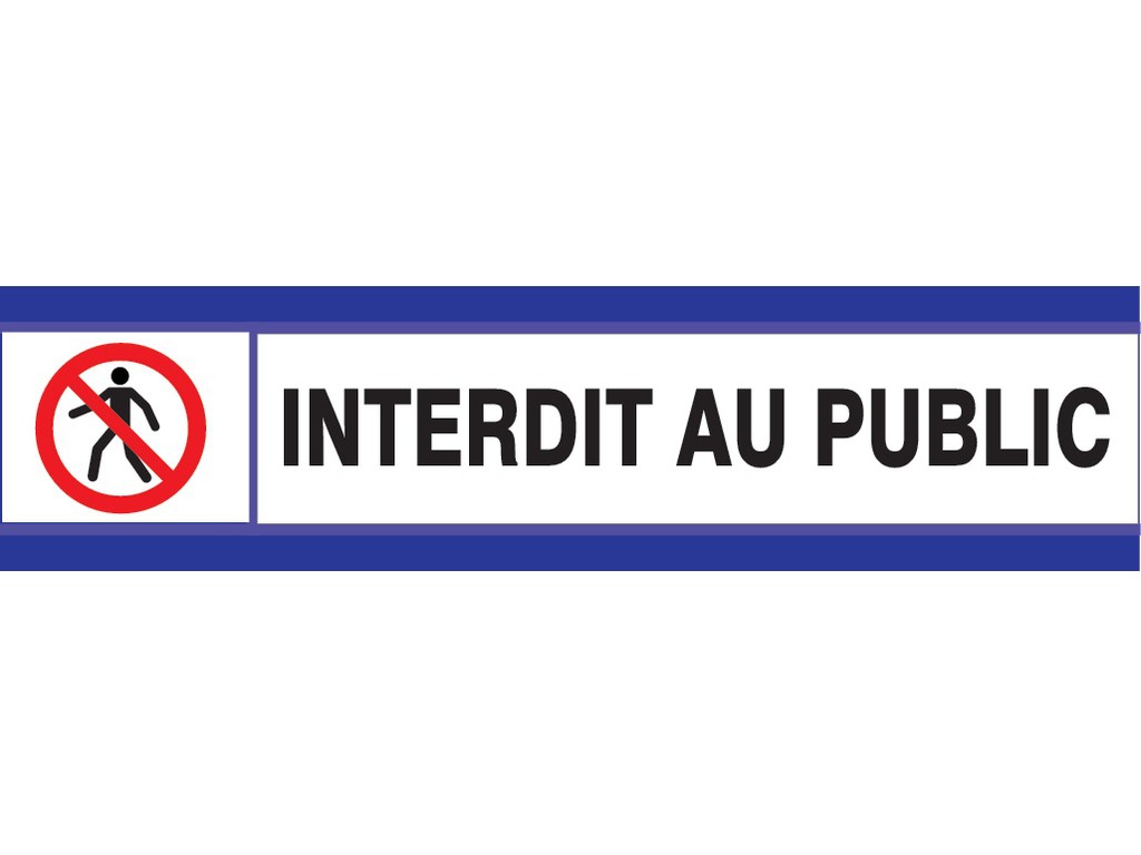 Interdit au public