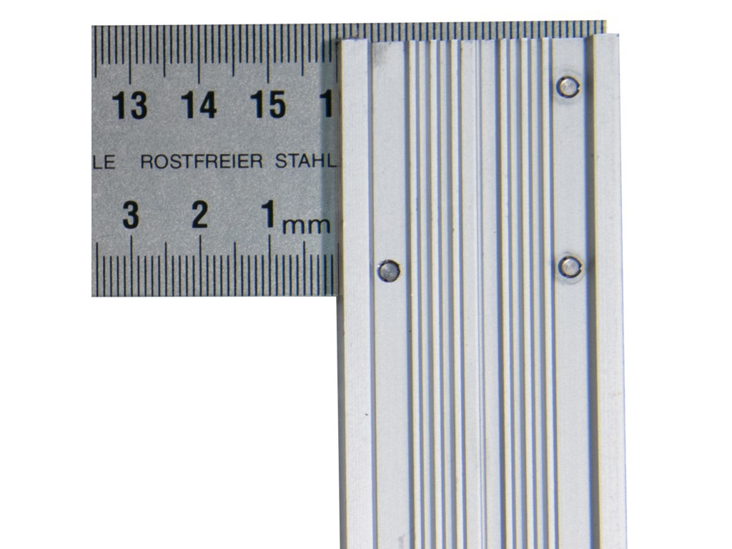 TALIAPLAST - Equerre de menuisier à onglet - Lame inox taloon alu