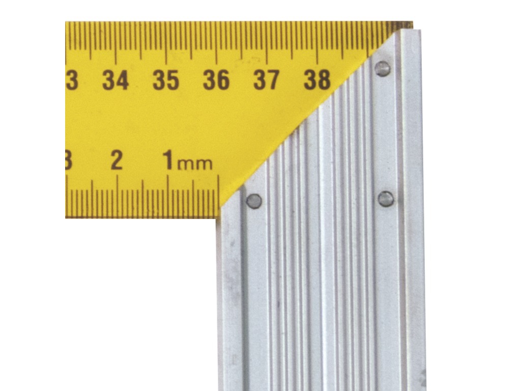 TALIAPLAST - Equerre de menuisier à onglet - Lame inox taloon alu