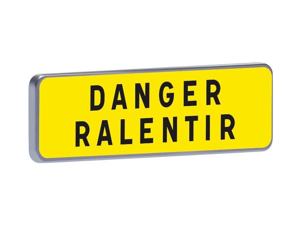 KM9 Danger ralentir