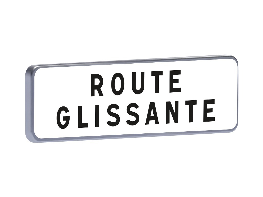 M9 Route glissante