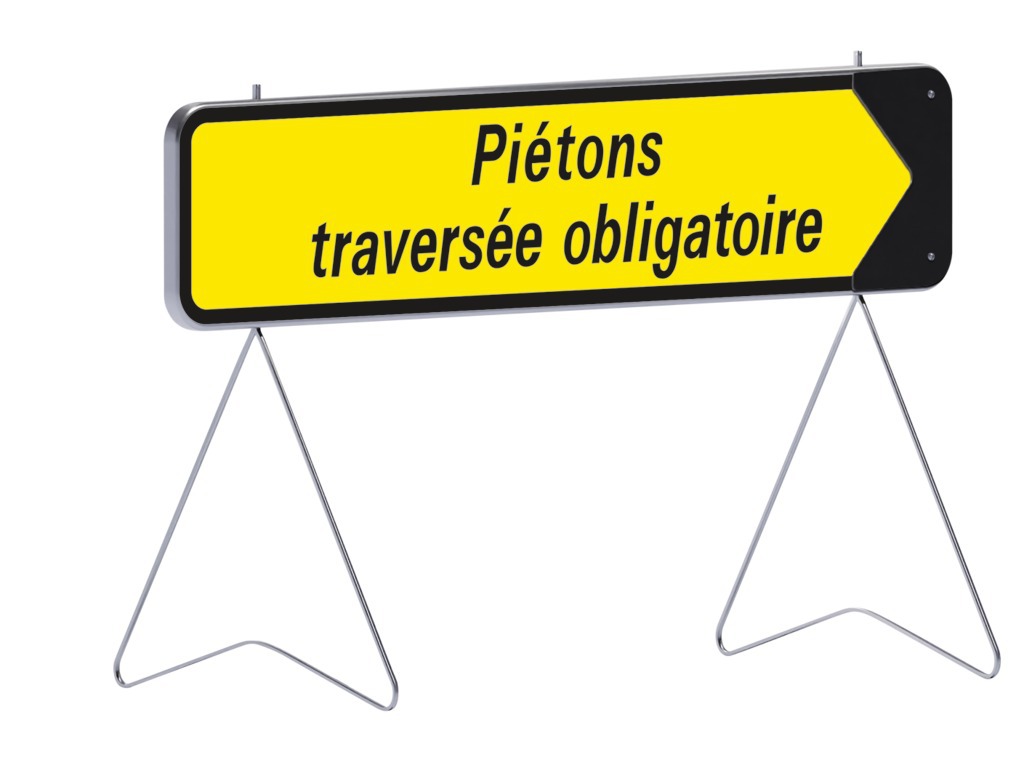 KD Piétons traversée obligatoire