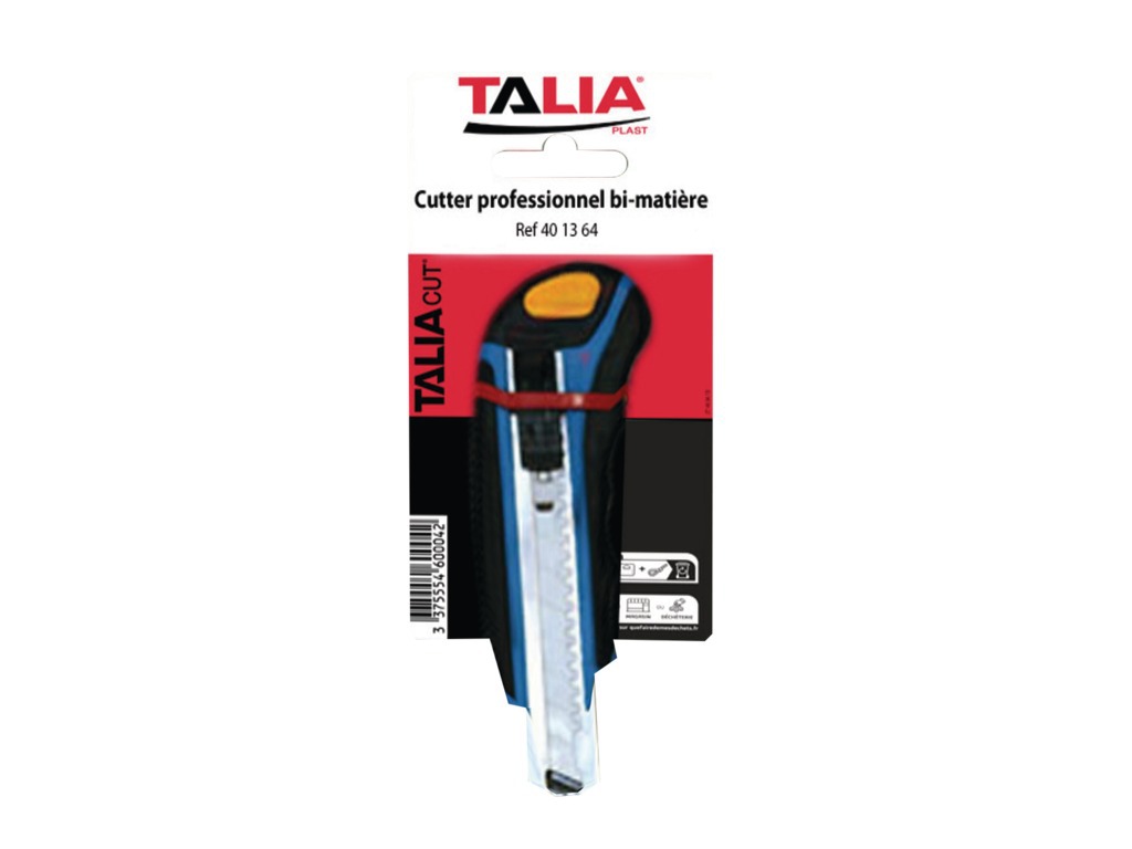 Cutter professionnel bi-matière 18 mm