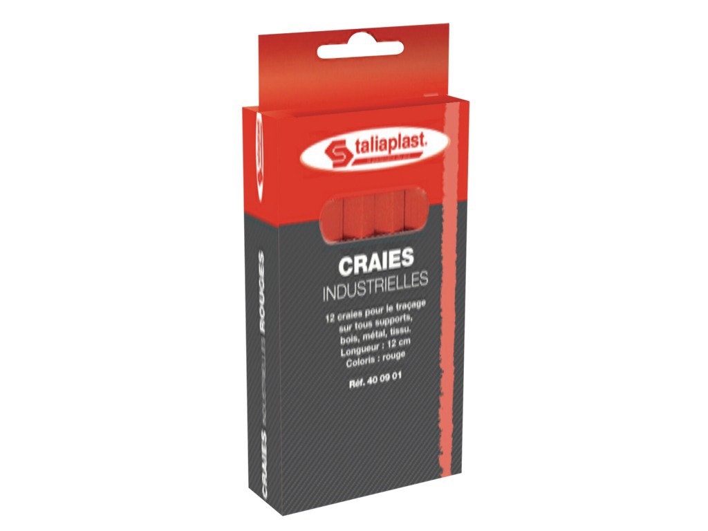 Craie industrielle hexagonale
