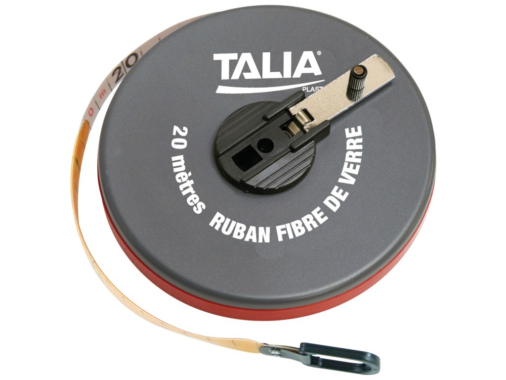 double decametre fibre de verre 20 m taliaplast ref 490301